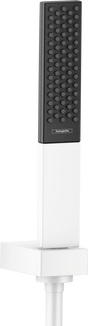 Hansgrohe Rainfinity Shower Holder Set 100 1jet With Shower Hose 1250mm - Matt White - 26857700