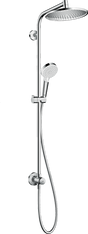 Hansgrohe Crometta S Showerpipe 240 1jet Ecosmart Reno Gp - Chrome - 27795000
