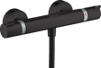 Hansgrohe Ecostat Thermostatic Shower Mixer Comfort For Exposed Installation - Matt Black - 13116670