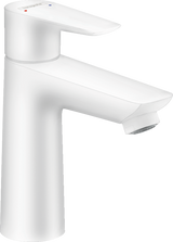 Hansgrohe Talis E Single Lever Basin Mixer 110 Without Waste - Matt White - 71712700