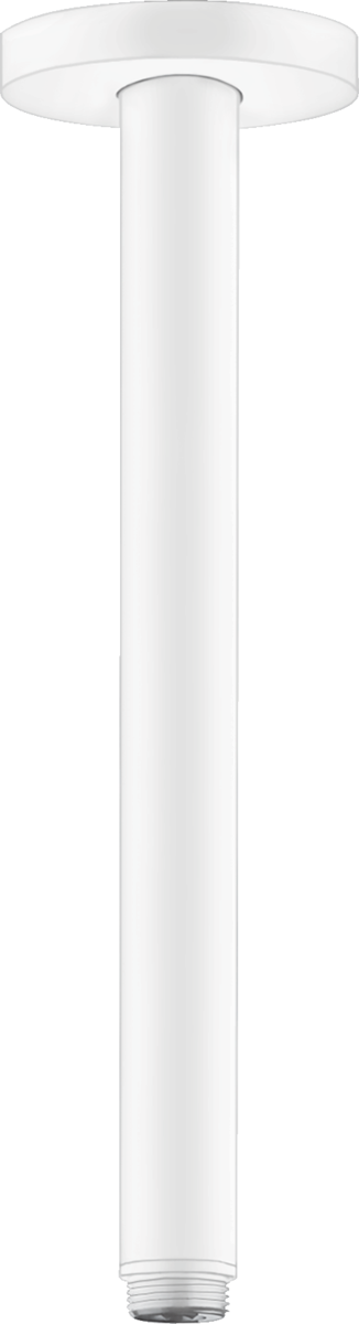 Hansgrohe Ceiling Connector S 300mm - Matt White - 27389700