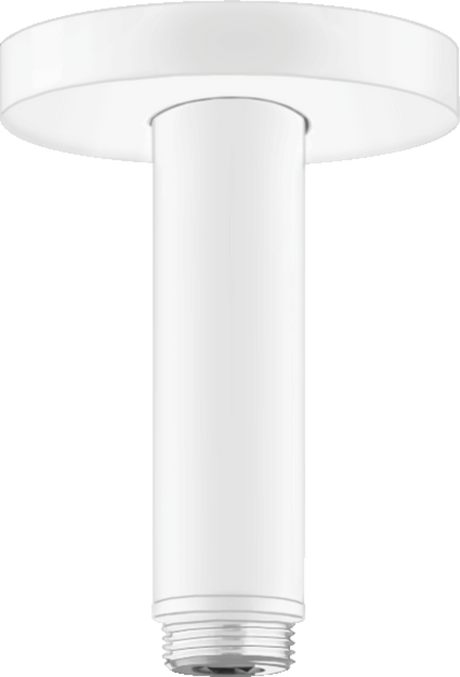 Hansgrohe Ceiling Connector S 100 mm - Matt White  - 27393700