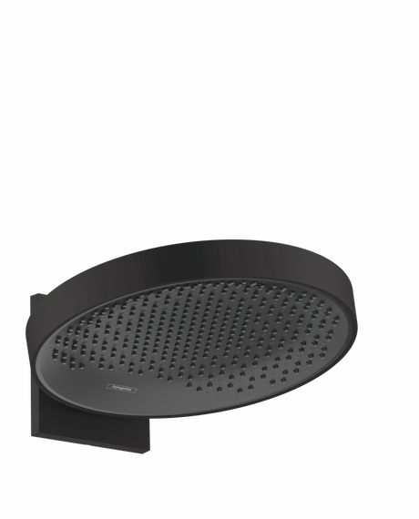 Hansgrohe Rainfinity Overhead Shower 360 1jet With Wall Connector - Matt Black - 26230670