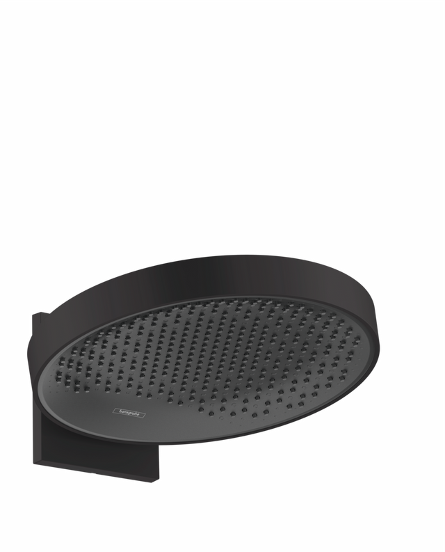 Hansgrohe Rainfinity Overhead Shower 360 1jet With Wall Connector - Matt Black - 26230670