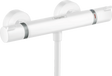 Hansgrohe Ecostat Thermostatic Shower Mixer Comfort For Exposed Installation - Matt White - 13116700