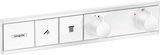 Hansgrohe RainSelect Thermostat For Concealed Installation For 2 Functions - Matt White - 15380700