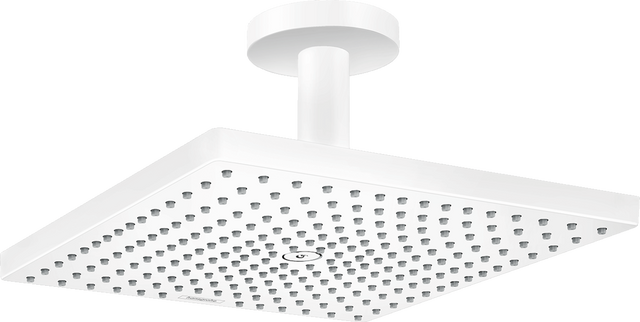 Hansgrohe Raindance E Overhead Shower 300 1jet With Ceiling Connector - Matt White - 26250700