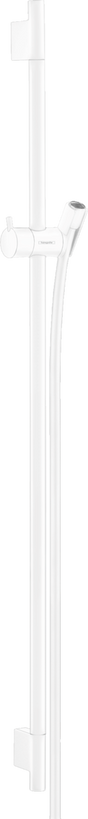 Hansgrohe Unica Shower Rail S Puro 900 mm With Isiflex Shower Hose 1600 mm - Matt White - 28631700