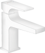 Hansgrohe Metropol Single Lever Basin Mixer 100 with Lever Handle For Cloakroom Basins with Push-open Waste - Matt White - 32500700