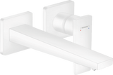 Hansgrohe Metropol Single Lever Basin Mixer with Lever Handle For Concealed Installation with Spout 225mm - Matt White - 32526700