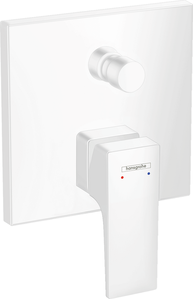 Hansgrohe Metropol Single Lever Manual Bath Mixer For Concealed Installation With Lever Handle - Matt White - 32545700