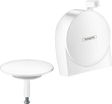 Hansgrohe Exafill S Finish Set Bath Filler Waste And Overflow Set - Matt White - 58117700