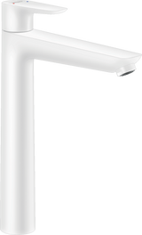 Hansgrohe Talis E Single Lever Basin Mixer 240 with Pop-up Waste - Matt White - 71716700
