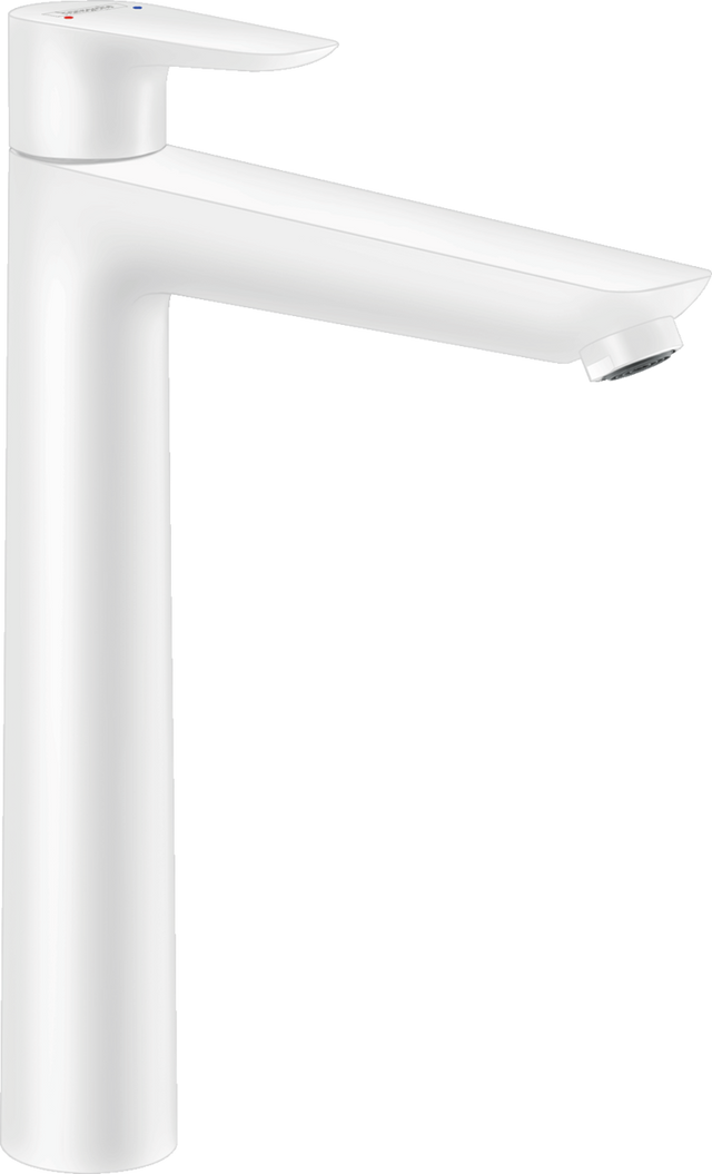 Hansgrohe Talis E Single Lever Basin Mixer 240 with Pop-up Waste - Matt White - 71716700