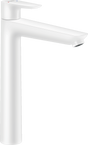 Hansgrohe Talis E Single Lever Basin Mixer 240 with Pop-up Waste - Matt White - 71716700