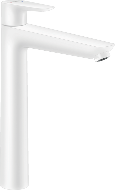Hansgrohe Talis E Single Lever Basin Mixer 240 Without Waste - Matt White - 71717700