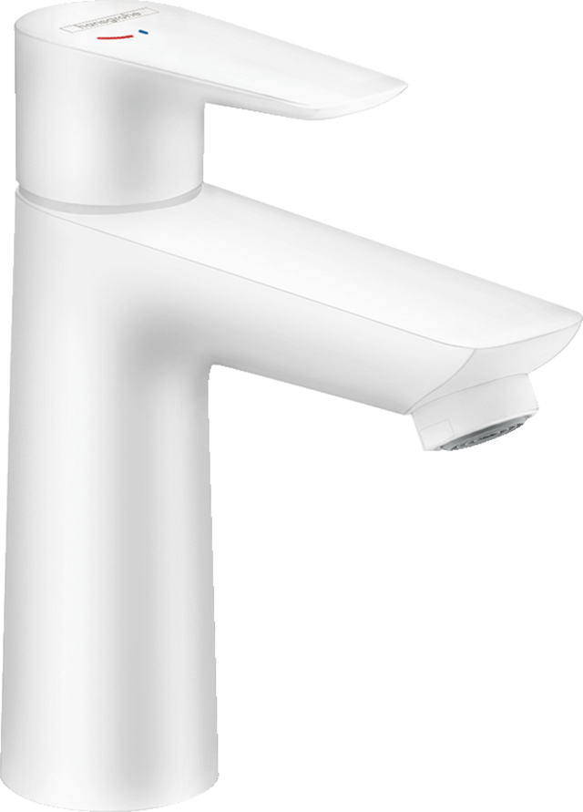 Hansgrohe Talis E Single Lever Basin Mixer 110 Coolstart Without Waste - Matt White - 71714700
