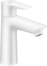 Hansgrohe Talis E Single Lever Basin Mixer 110 Coolstart with Pop-up Waste - Matt White - 71713700