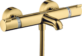 Hansgrohe Ecostat Thermostatic Bath Mixer Comfort For Exposed Installation - Polished Gold-optic - 13114990