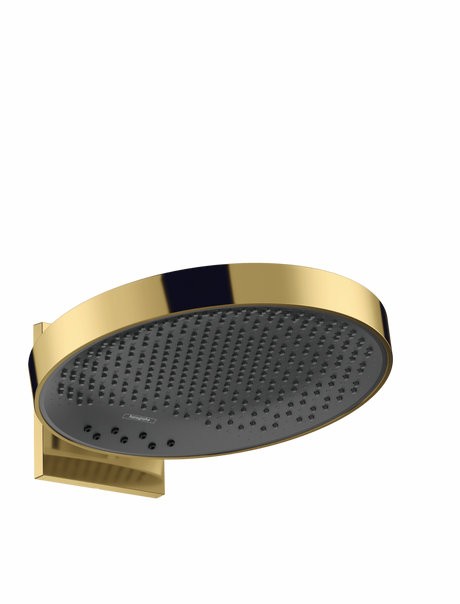 Hansgrohe Rainfinity Overhead Shower 360 3jet With Wall Connector - Polished Gold-optic - 26234990