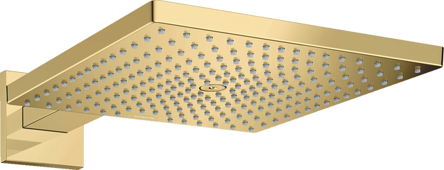Hansgrohe Raindance E Overhead Shower 300 1jet with Shower Arm - Polished Gold Optic - 26238990