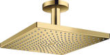 Hansgrohe Raindance E Overhead Shower 300 1jet With Ceiling Connector - Polished Gold Optic - 26250990