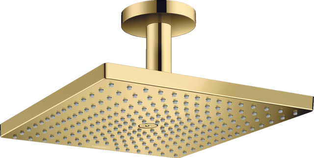 Hansgrohe Raindance E Overhead Shower 300 1jet With Ceiling Connector - Polished Gold Optic - 26250990