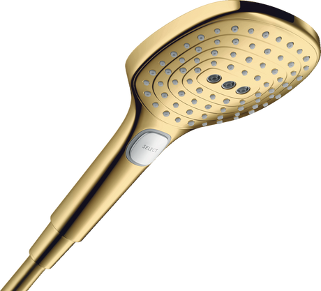 Hansgrohe Raindance Select E Hand Shower 120 3jet - Polished Gold-optic - 26520990