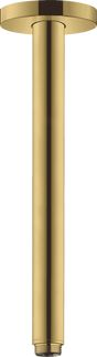 Hansgrohe Ceiling Connector S 300mm - Polished Gold Optic - 27389990