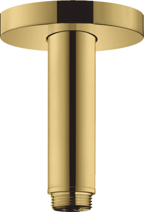 Hansgrohe Ceiling Connector S 100 mm - Polished Gold-optic - 27393990