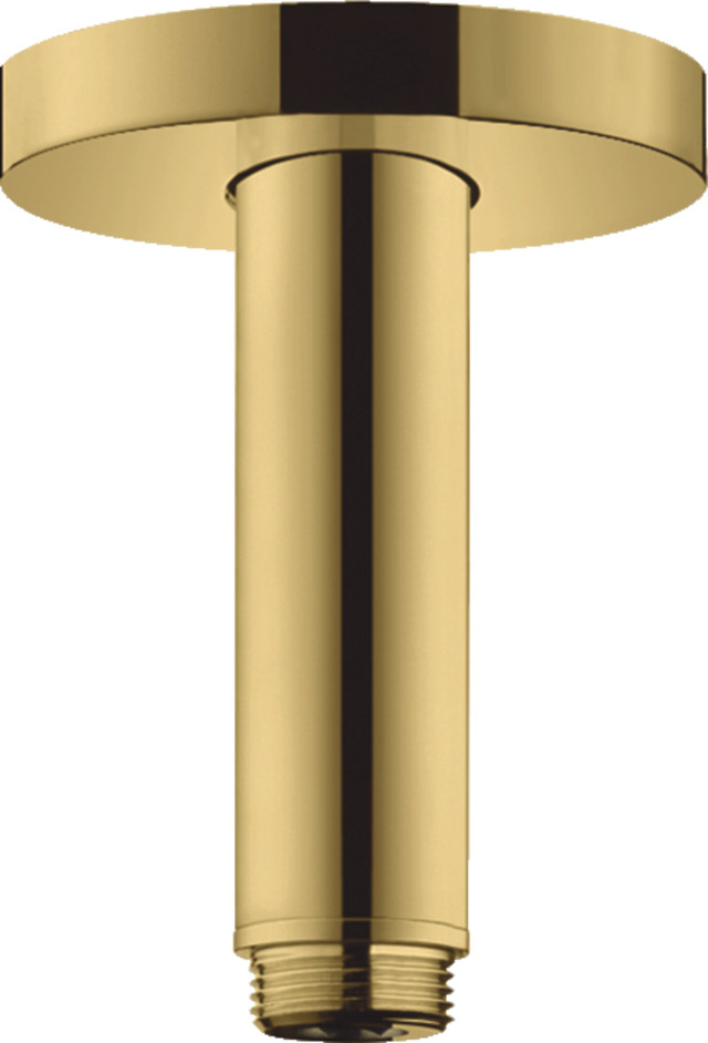 Hansgrohe Ceiling Connector S 100 mm - Polished Gold-optic - 27393990