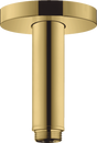 Hansgrohe Ceiling Connector S 100 mm - Polished Gold-optic - 27393990