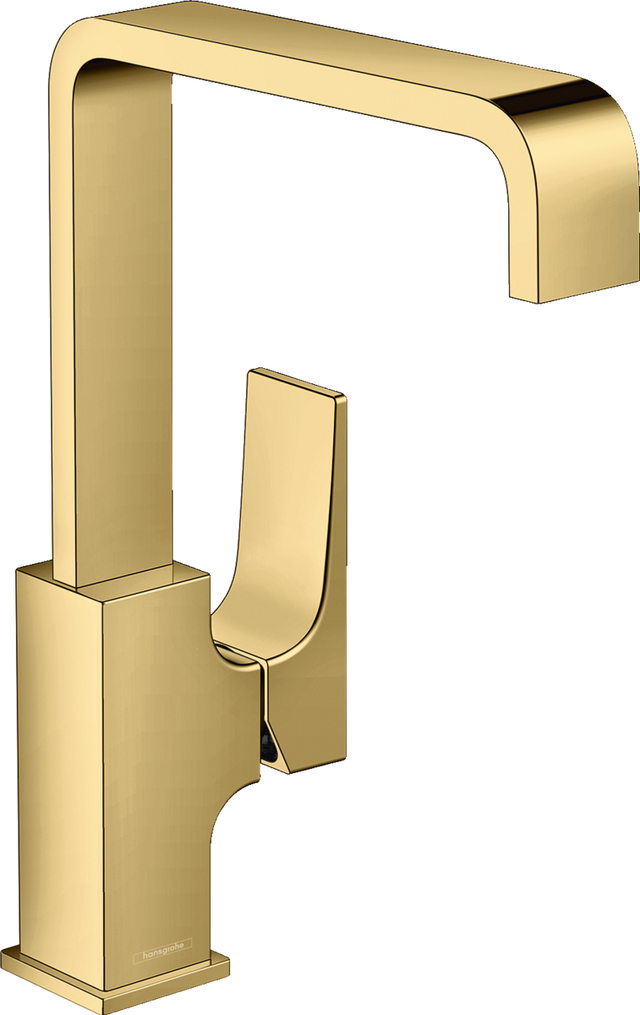 Hansgrohe Metropol Single Lever Basin Mixer 230 with Lever Handle And Push-open Waste - Polished Gold Optic - 32511990