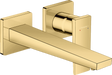 Hansgrohe Metropol Single Lever Basin Mixer with Lever Handle For Concealed Installation with Spout 225mm - Polished Gold Optic - 32526990