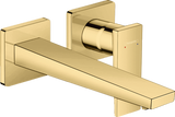 Hansgrohe Metropol Single Lever Basin Mixer with Lever Handle For Concealed Installation with Spout 225mm - Polished Gold Optic - 32526990