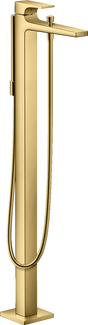 Hansgrohe Metropol Single Lever Bath Mixer Floor Standing with Lever Handle - Polished Gold Optic - 32532990