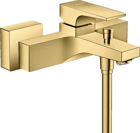 Hansgrohe Metropol Single Lever Manual Bath Mixer For Exposed Installation With Lever Handle - Polished Gold Optic - 32540990