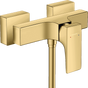 Hansgrohe Metropol Single Lever Manual Shower Mixer For Exposed Installation With Lever Handle - Polished Gold Optic - 32560990