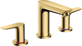 Hansgrohe Talis E 3-hole Basin Mixer With Pop-up Waste - Polished Gold-optic - 71733990