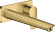 Hansgrohe Talis E Single Lever Basin Mixer For Concealed Installation With Spout 225 mm - Polished Gold-optic - 71734990
