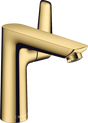 Hansgrohe Talis E Single Lever Basin Mixer 150 with Pop-up Waste - Polished Gold Optic - 71754990