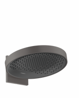 Hansgrohe Rainfinity Overhead Shower 360 1jet With Wall Connector - Brushed Black Chrome - 26230340