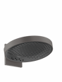 Hansgrohe Rainfinity Overhead Shower 360 3jet With Wall Connector - Brushed Black Chrome - 26234340