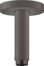 Hansgrohe Ceiling Connector S 100 mm - Brushed Black Chrome - 27393340