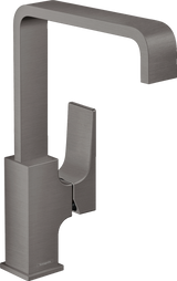 Hansgrohe Metropol Single Lever Basin Mixer 230 with Lever Handle And Push-open Waste - Brushed Black Chrome - 32511340