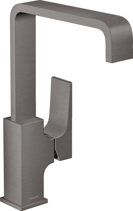 Hansgrohe Metropol Single Lever Basin Mixer 230 with Lever Handle And Push-open Waste - Brushed Black Chrome - 32511340