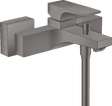 Hansgrohe Metropol Single Lever Manual Bath Mixer For Exposed Installation With Lever Handle - Brushed Black Chrome - 32540340