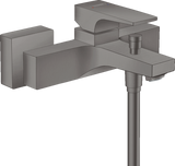 Hansgrohe Metropol Single Lever Manual Bath Mixer For Exposed Installation With Lever Handle - Brushed Black Chrome - 32540340