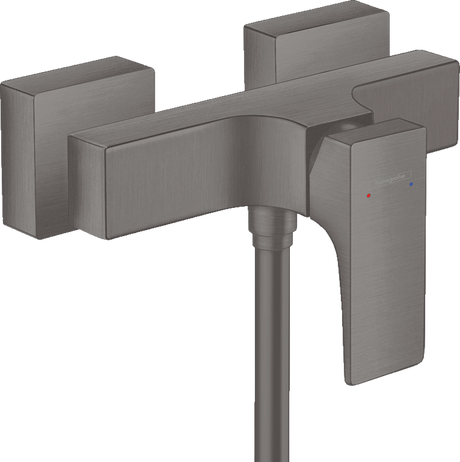 Hansgrohe Metropol Single Lever Manual Shower Mixer For Exposed Installation With Lever Handle - Brushed Black Chrome - 32560340