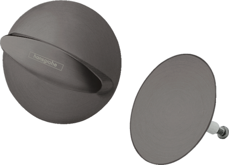 Hansgrohe Flexaplus Finish Set Waste And Overflow Set - Brushed Black Chrome - 58185340